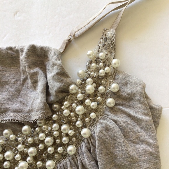 FOREVER 21 EMBELLISHED TANK TOP MEDIUM - Picture 11 of 16